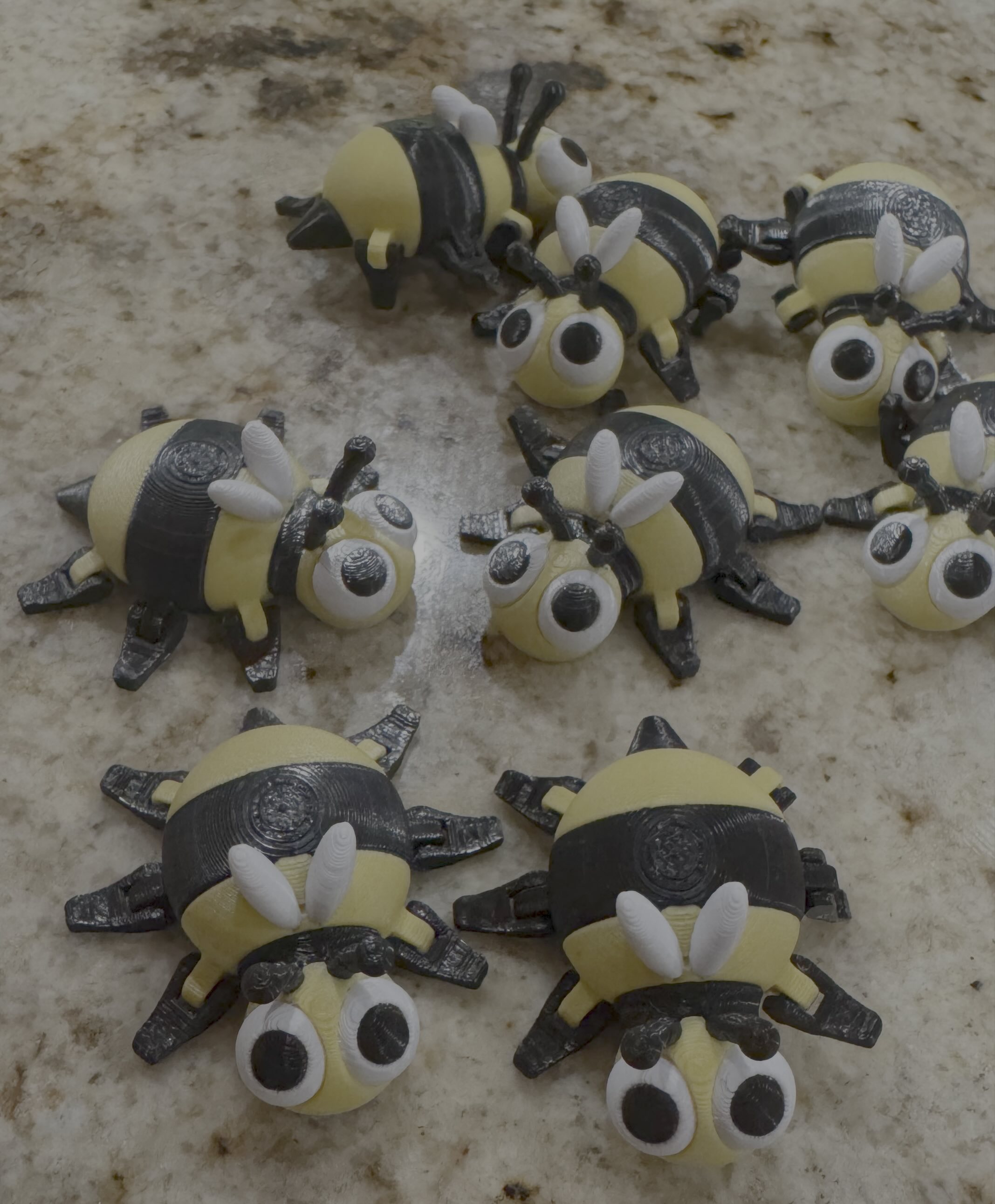 3D printed bees